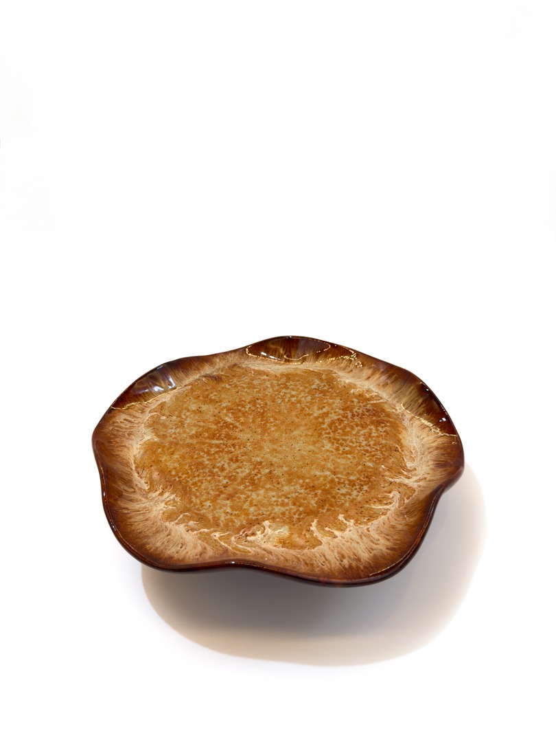 Set les huîtres caramelo — Yamaguchi Studio (peça única feita à mão por Marisa Yamaguchi)