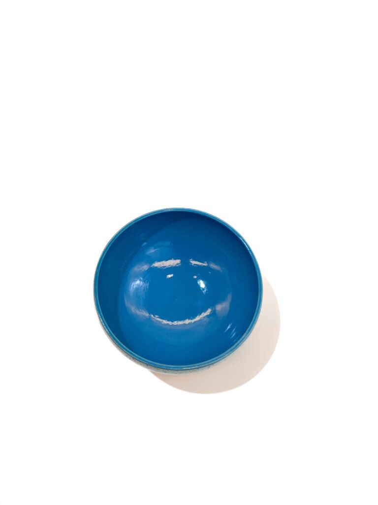 Bowl cerâmica cobalto — Yamaguchi Studio (peça única feita à mão por Marisa Yamaguchi)