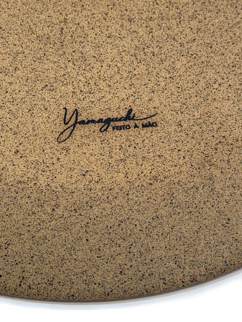 Prato costela de adão floresta — Yamaguchi Studio (peça única feita à mão por Marisa Yamaguchi)