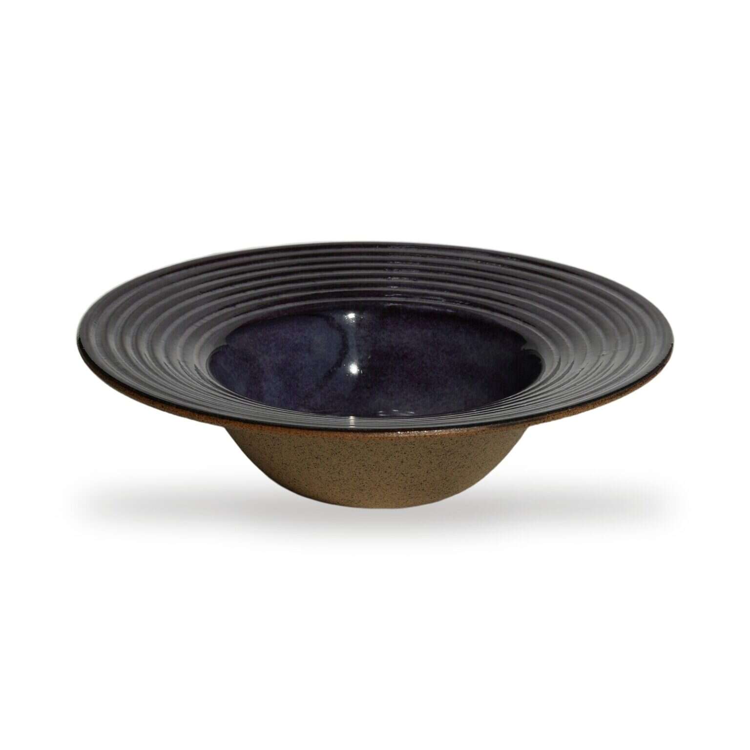 Prato Risoto Roxo, cerâmica feita à mão por Marisa Yamaguchi, vista 3